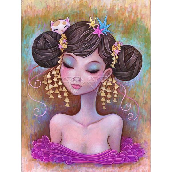 5D DIY Алмазная картина Набор Крутые красавицы Искусство Алмазная вышивка Стразы Украшения для дома