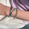 [Серебро 925 пробы]синий браслет 'океан'