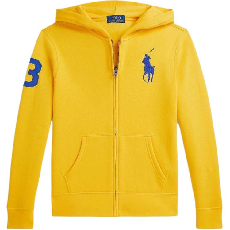 Polo Ralph Lauren Толстовка с капюшоном и молнией Big Pony с длинным рукавом Классическая версия Детская Детские толстовки 323A95732-002