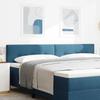 Headboard Dark Blue 200 cm Velvet