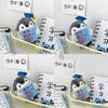 Adorable Penguin Plush Toy Motivational Graduation Gift For Students 8cm Short Plush