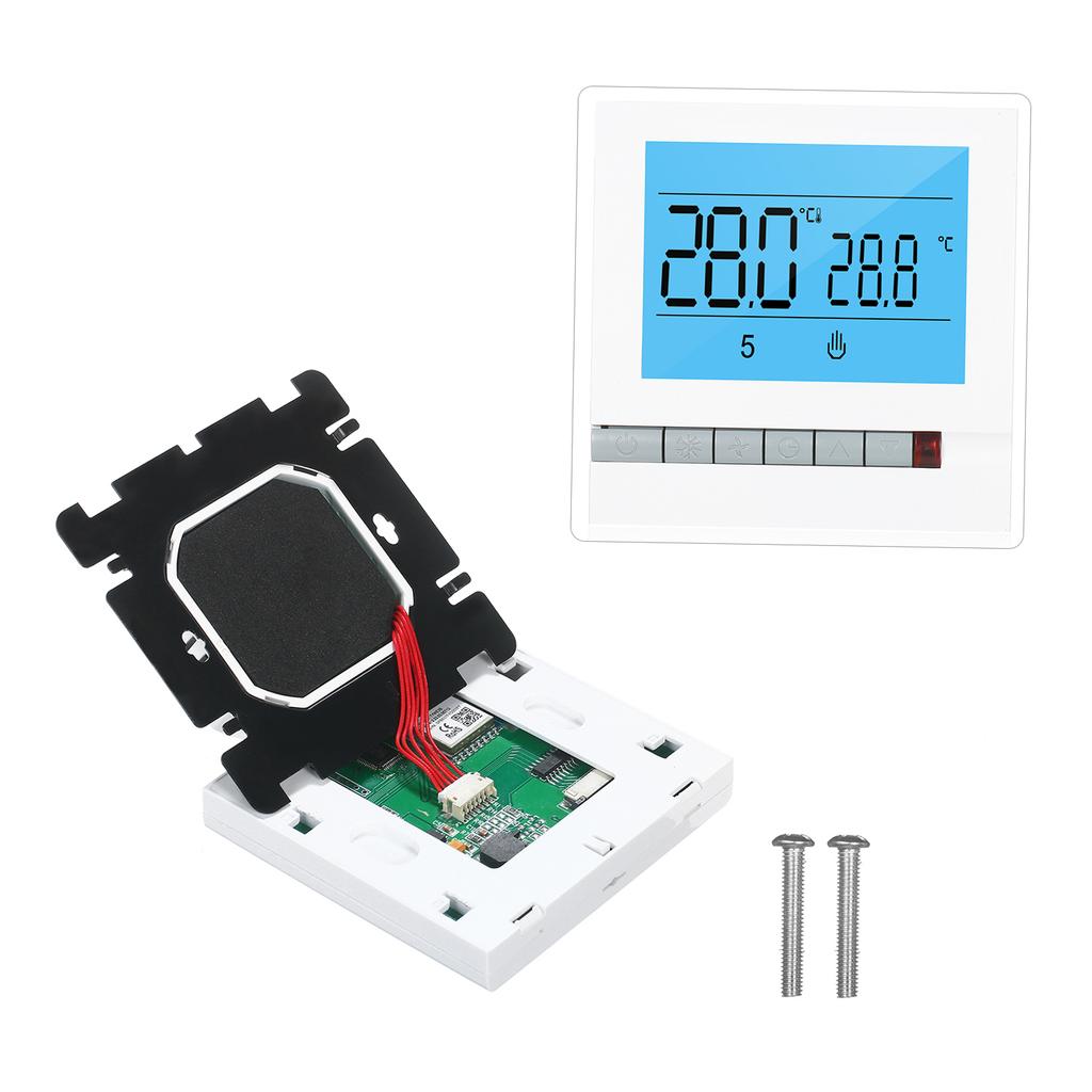 Programmable Smart Thermostat for Water Gas Boiler Heating Large LCD Screen with Backlight Digital Temprature
