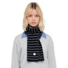 Velsey Stripe Muffler [BLACK]