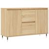 VidaXL Buffet, Sideboard with Legs, Storage Cabinet, Living Room Organizer, Interior, Oak 827199