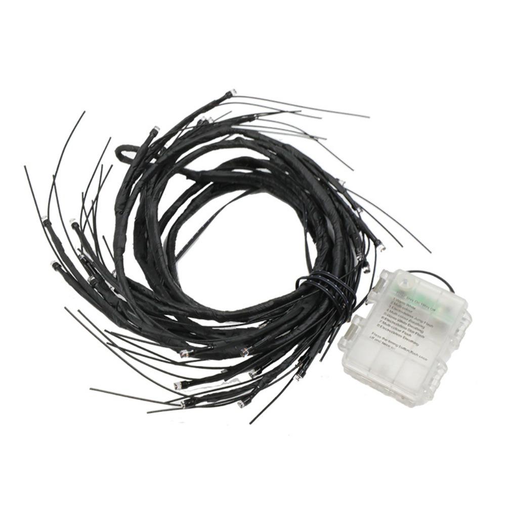 Imitation Twig Halloween Ghost Festival Lighting Bat Twig Lights Spooky Decorations