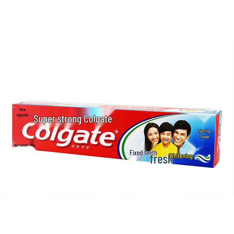 Colgate Сильная зубная паста для ухода за деснами с кальцием, отбеливающая