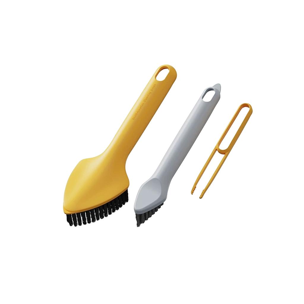 Scrub Brush, Cleaning Brush Set, Multifunctional Scrub Brush With Handle, Household Cleaning Brush For Cleaning Bathroom, Shower, Tile, Kitchen, Floor