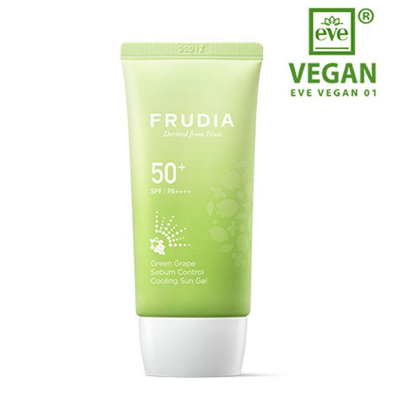 Frudia Охлаждающий солнцезащитный гель с контролем себума с зеленым виноградом 50 мл