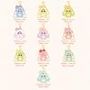 TOP TOY × Baby Three [Welcome Back Bunny] Series Plush Pendant [1 Piece] Gacha Gacha Blind Box Figure Plastic Model Premium Toy Soft Vinyl Original
