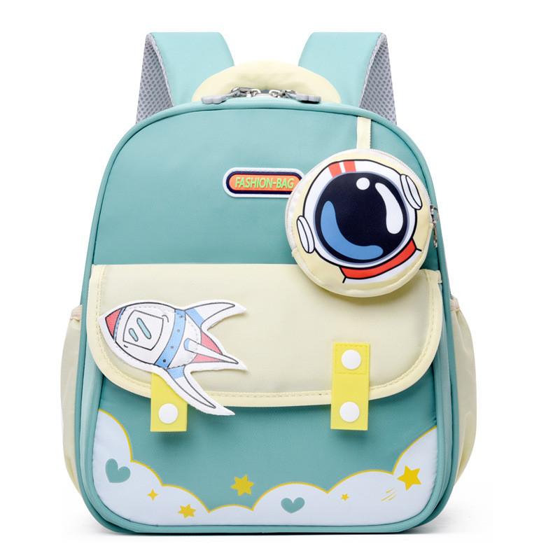 Lightweight And Durable Kids Backpack For School With Cute Cartoon Frog Style