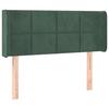 VidaXL LED Headboard Bedroom Furniture Single Bed Accessory Headboard Bed Frame Interior Dark Green 3123281