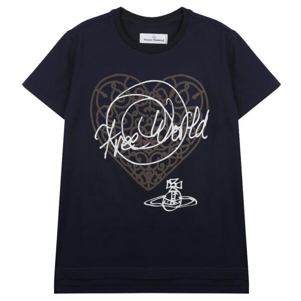 Vivienne WesTwood World HearT T shirT Peru 3g01005d J001m K410