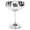 Ice Cream Serving Cup Stainless Steel Footed Ice Cream Cup for Dessert Fruit Salad Pudding A