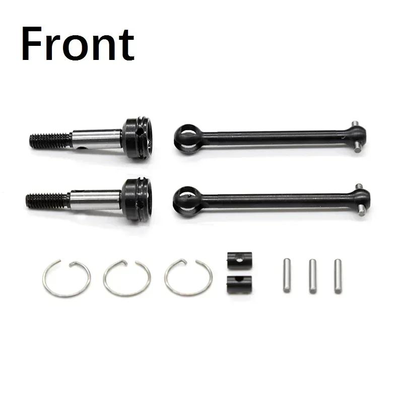 Metal Carbon Fiber Upgrade Parts Kit Drive Shaft Suspension Arm Damper Stay for Tamiya XV01 XV-01 1/10 RC Car Spare Acces