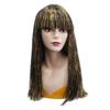 Желтый Лазерный Волос Черные Длинные Прямые Волосы высококачественный Синтетический Парик-Подходит для Ежедневной Носки Аниме Вечеринок