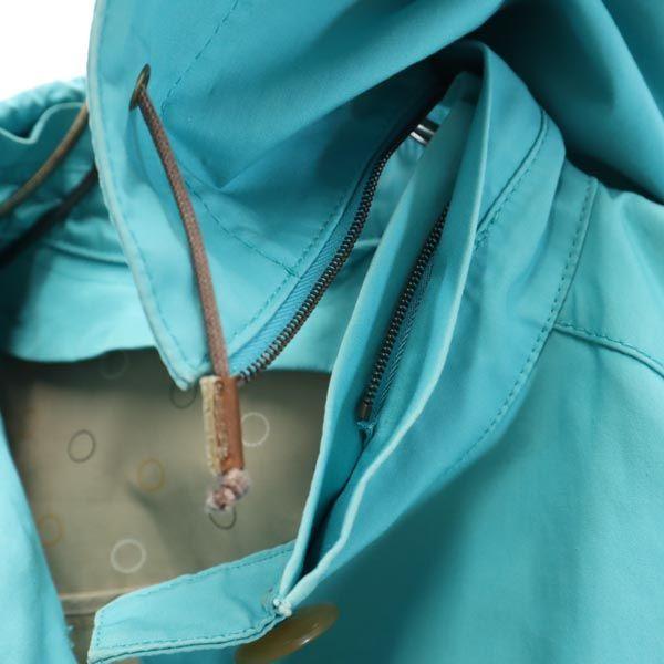 MACKINTOSH PHILOSOPHY Хлопковое пальто 36 светло-голубое капюшон Женское Б/у