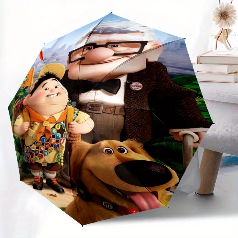 Carl & Russell Up House Balloons Automatic Opening and Closing Umbrella - Suitable for Various Occasions, Outdoor Activities, Lightweight an
