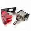 12V 20A  ATV Motorcycle Car Modification Switch 3Color LED Toggle Switch Control ON/OFF+Aircraft Missile Style Flip Up Cover
