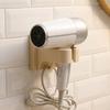 Wall-Mounted Hair Dryer Rack Plastic Blower Holder Practical Hair Dryer Holder  for Home