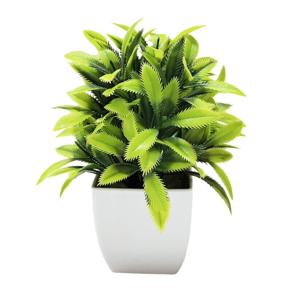 Искусственные горшечные цветы Бонсай Горшечные украшения Мини Имитация Дерева Горшечные растения Домашний Садовый Декор