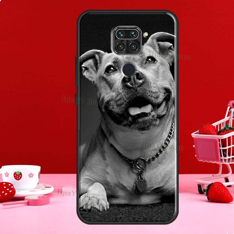 Pit Bull Lovely Dog Pitbull Case For Xiaomi Redmi Note 11 10 9 8 12 Pro Plus 12S 11S 10S Cover For Redmi 12C 10C 10A 9C