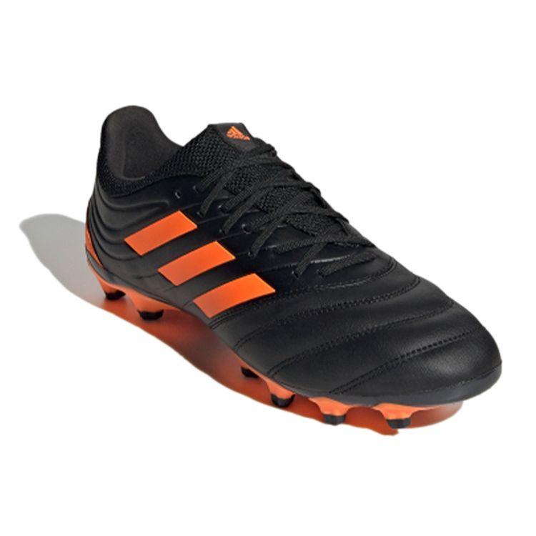 adidas Copa 20.3 Круглый носок Шнуровка MG (Резиновые короткие шипы) Нескользящие Прочные Футбольные Бутсы Мужские Футбольные Бутсы Черно-Оранжевые EH0907