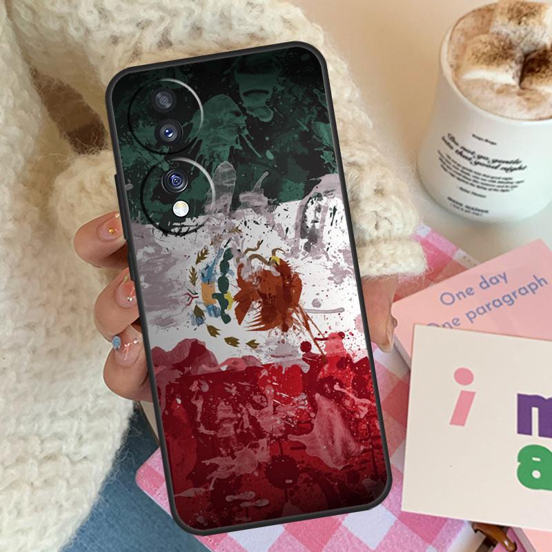 Mexico Mexican Flag For Honor Magic 8 7 5 6 Pro Case For Honor 200 400 50 90 70 Lite X8c X8b X9a X9b X9c X9d Win