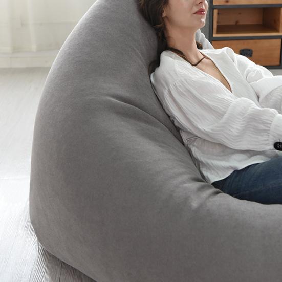 Чехол-мешок для фасоли, моющийся, однотонный, 100x140 см, защитный чехол для дивана для гостиной, чехол для дивана, не входит в комплект, домашний декор