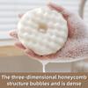 3D Honeycomb Двусторонняя губка для мытья посуды Щетка для мытья посуды Кастрюля Губки для мытья посуды Бытовая уборка Кухонные принадлежности