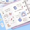 Корейские милые наклейки-лента для дневника жизни с высечкой - Серия 'Любитель букв' Синтетическая бумага