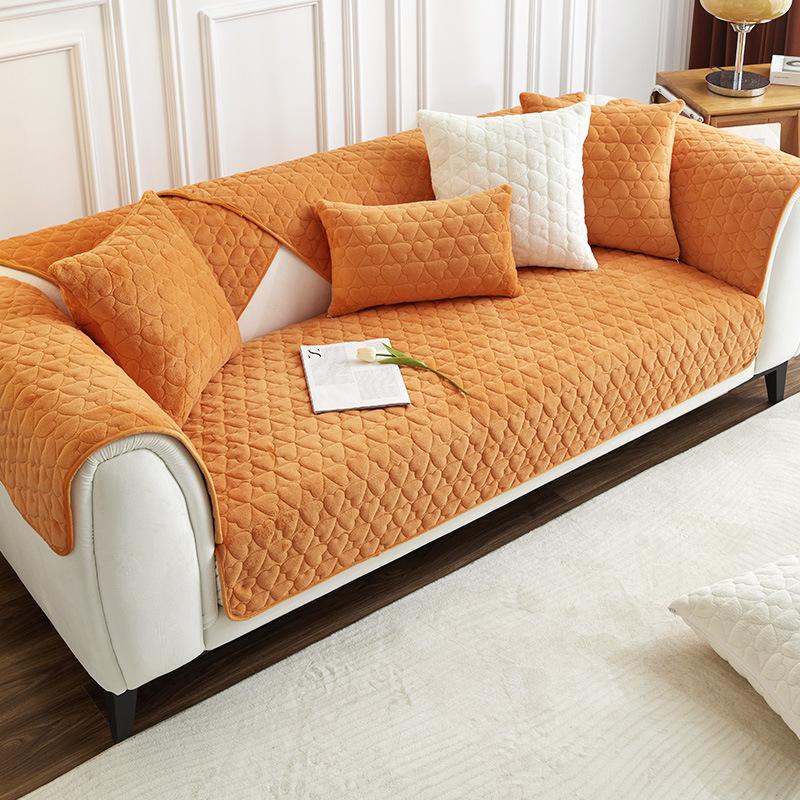 Подушка для дивана из молочного волокна, скандинавская простая современная подушка для дивана, универсальная подушка для четырех сезонов, полное покрытие, чехол для дивана, спинка, утолщенное полотенце