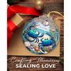 Crab Ornament Christmas Decor Beach Gifts for Women, Crab Christmas Ornament - Beach House Decor Gifts, Crab Christmas Tree Decoration Acrylic