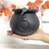 Large Wizard Witch Cauldron Halloween Decoration Prop Halloween Irish Parties Table Centerpieces Candy Holder Table Decorations