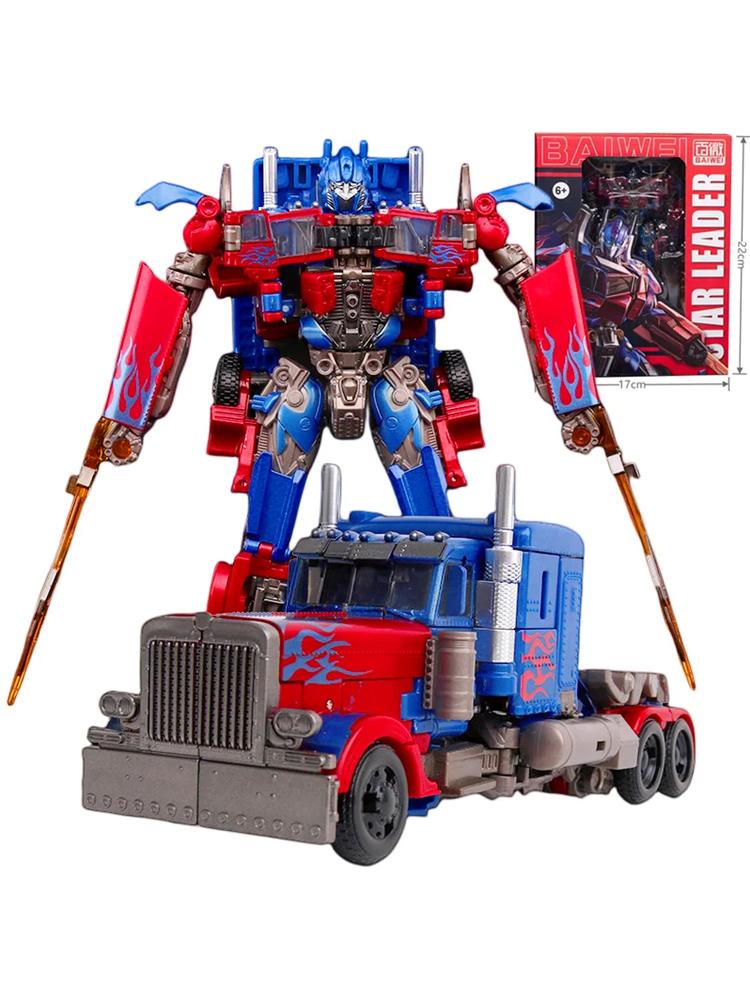 Трансформер Командный Робот Машина Игрушки Модель из Фильма Фигурка Действия Машина-трансформер Подарки для Мальчиков