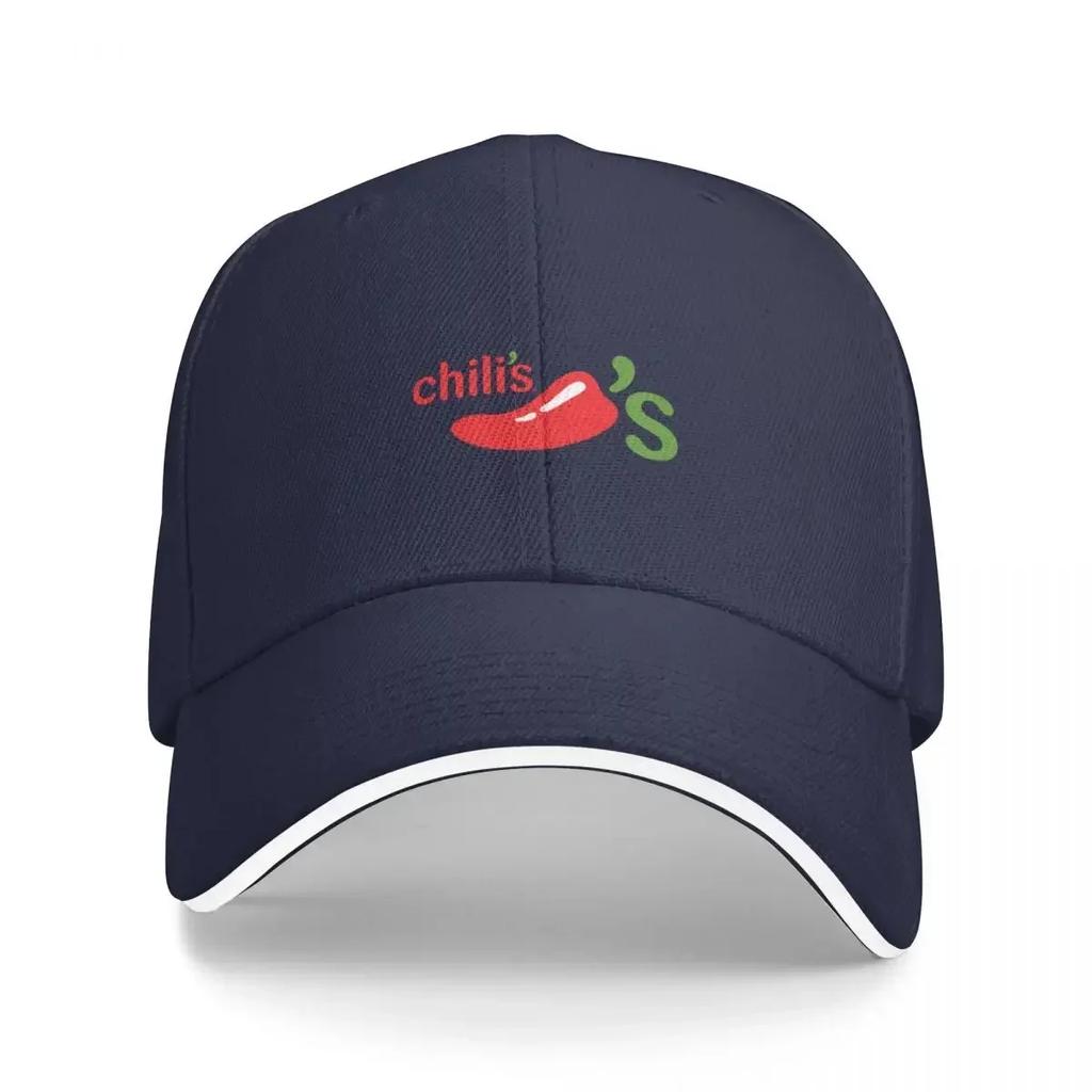 Chilis Grill Bar Baseball Cap Beach Outing Beach Baseball For Men Womens