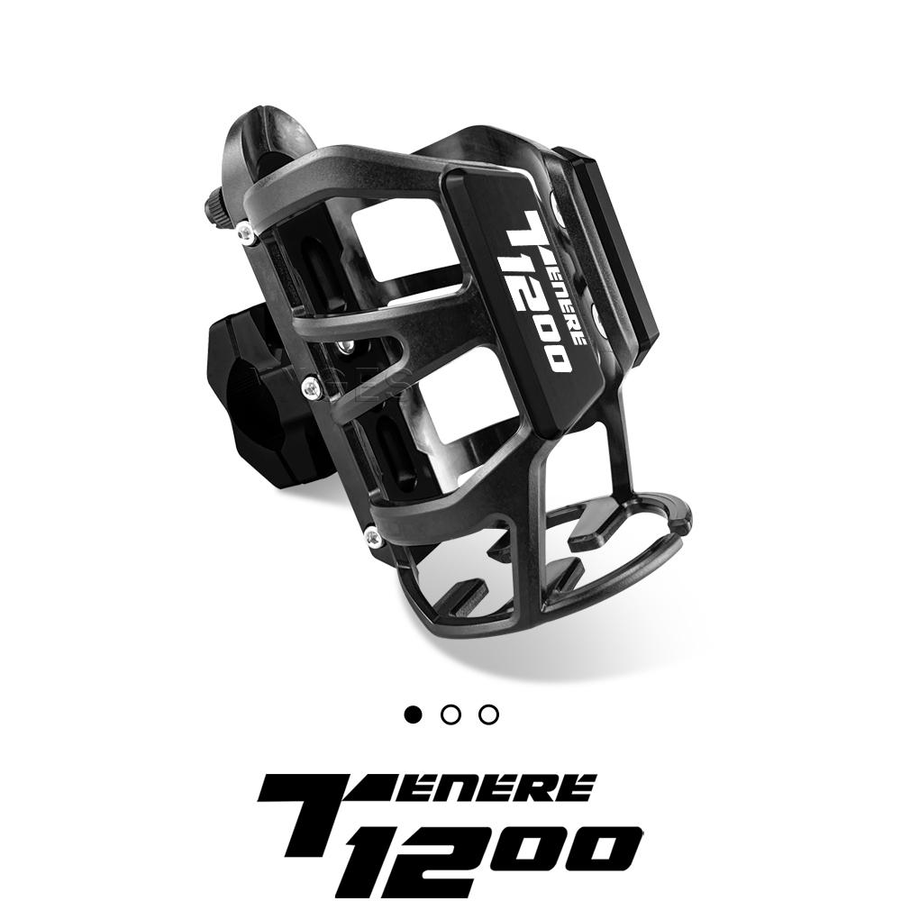 For Yamaha XT1200Z Super Tenere 700 Tenere700 XT250 TW200 Motorcycle Beverage Water Bottle Cage Drinks Holder Water Cup Holder
