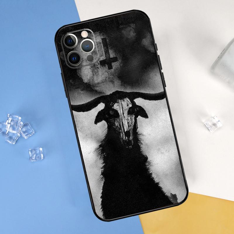 Чехол для телефона Готическая Ведьма Сатана для iPhone 16 15 13 11 12 14 Pro Max Mini X XR XS Max Plus Мягкий чехол