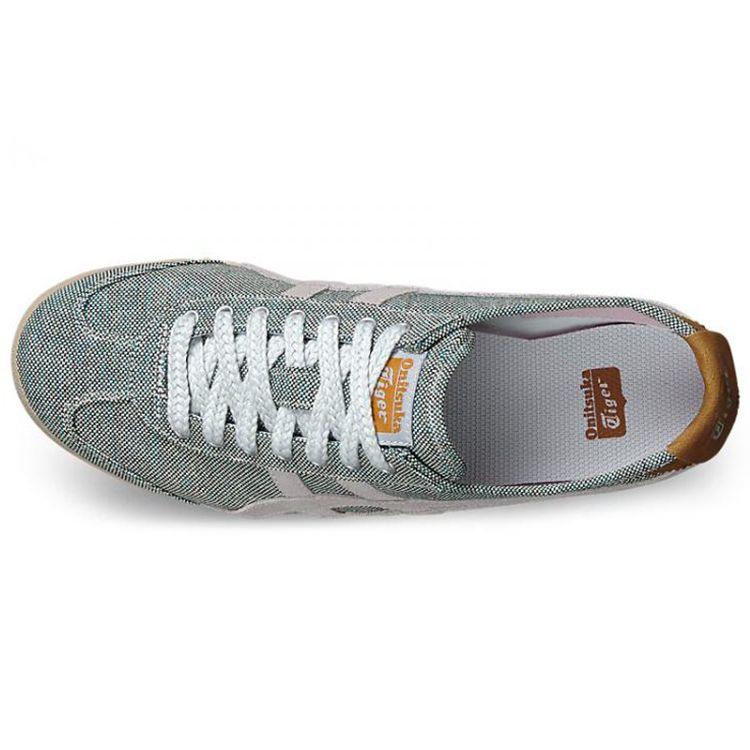 ONITSUKA TIGER Кроссовки Mexico 66 Lace-Up Cushioning Low-Top Lifestyle унисекс серо-зеленые D610N-8410