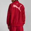 Puma Scuderia Ferrari T7 Miami Простая Свободная Удобная Куртка с Длинным Рукавом Мужские куртки Насыщенно-красный 633406-02
