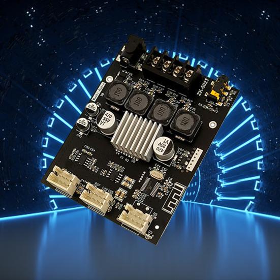 Плата аудиоусилителя Модуль низких и высоких частот с регулировкой ZK-502T Плата предусилителя