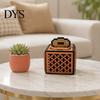 Pixel Art Decor Fidget Puzzle Cube Music Box, 3D Printed Game Toy Mechanical Box for Anxiety Relief, Small Musical Play Kids, Adults Unique