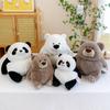 Fat pier doll cute national treasure panda plush toy forest small animal rag doll 8 inch