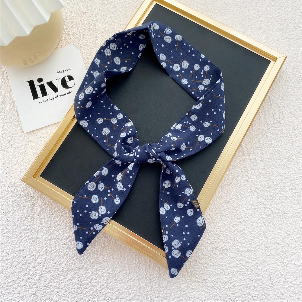 New Scarves Silk Scarves Women'S Spring And Autumn Season Long Decorative Professional Scarves Summer Thin Styles Paired With Shirts Stylish