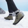 Snow Boots Autumn and Winter Warm Couple Cotton Shoes Casual Hiking Cotton Shoes Non-slip and Wear-resistant Waterproof Velvet