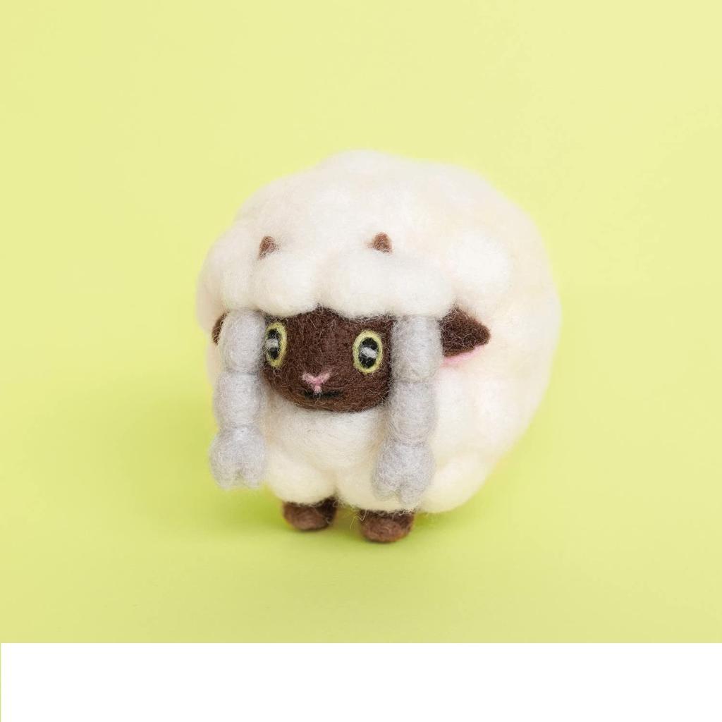 Center Original Needle Felted Wooloo Pokémon