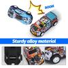30pcs Collector's Edition Alloy Return Racing Car with Map and Barrier Storage Box Iron Return Racing Car
