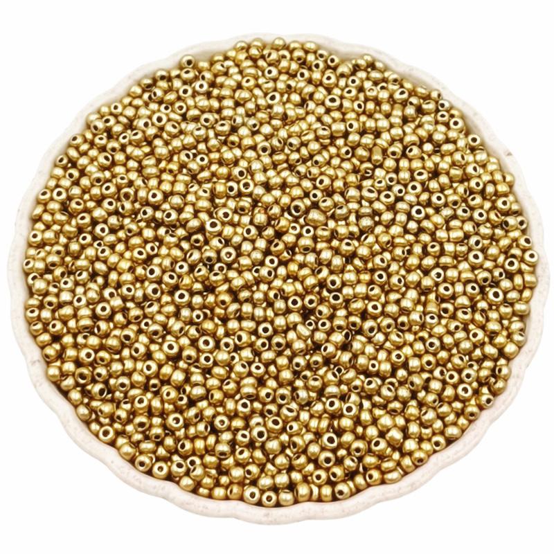 Exquisit 1000pcs/Lot DIY Spacer Beads Bracelet Necklace Accessories Mini For Jewelry Making Seed Beads Czech Glass Findings 2mm Manual Accessories