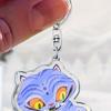 6Pcs Keychain Pendant Anime Girl Charm Car Key Chain Party Favor Backpack Accessories Holiday Gift Playful Companion