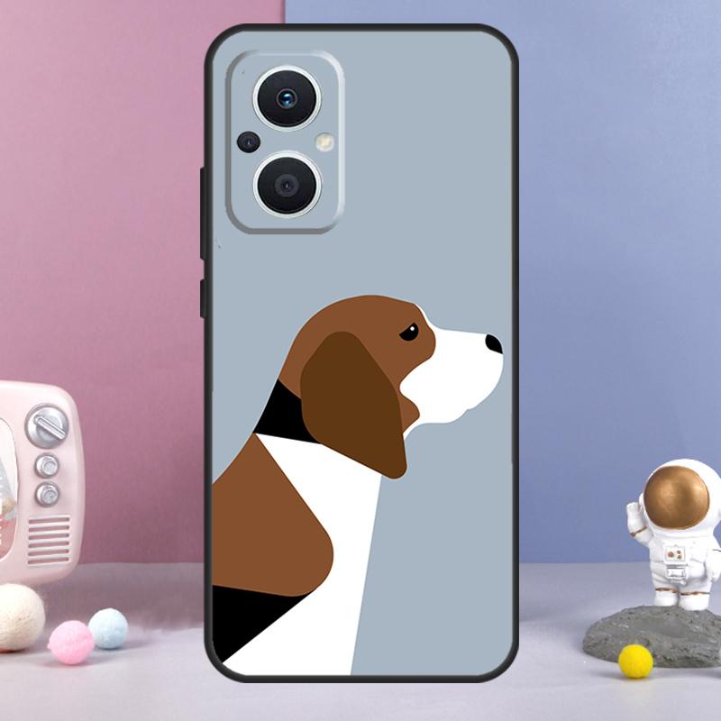 Beagle Dog Animal Funda For OPPO Reno 12 F 11F 13F 14F 10 11 13 14 Pro 7 8 Lite OPPO Find X9 X6 X5 X8 Pro Case