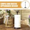 Напольный держатель для бумажных полотенец Kichvoe, Дизайн в деревенском стиле с птицами, Вертикальный держатель для туалетной бумаги, для кухни, ванной комнаты и столешниц